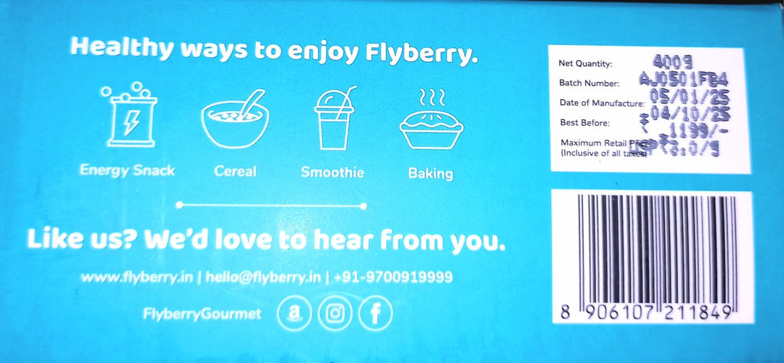 Dates | Authentic Ajwa Dates – 100% Natural – No Added Sugar, No Additives & No Added Preservatives – Flyberry – 400gm