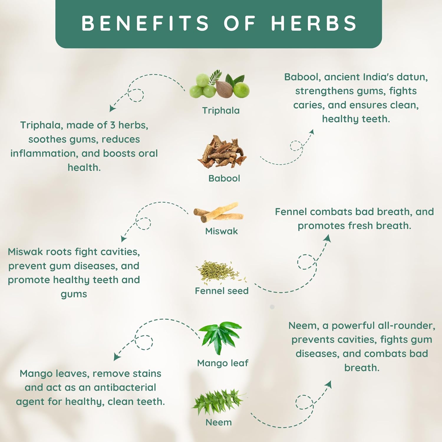 Tooth Powder | All in One Tooth Powder (Goodness Of 15 Ayurvedic Herbs) - Deep Cleans Teeth - Strengthen Gums - Gives Overall Protection - Vegan, Cruelty Free, Ayurvedic Friendly, SLS free & Fluoride free - Toothfully Yours - 125gm