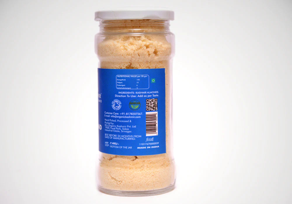 Almond Flour | Kashmiri Mamra - Gluten Free - Organic Kashmir - 200gm