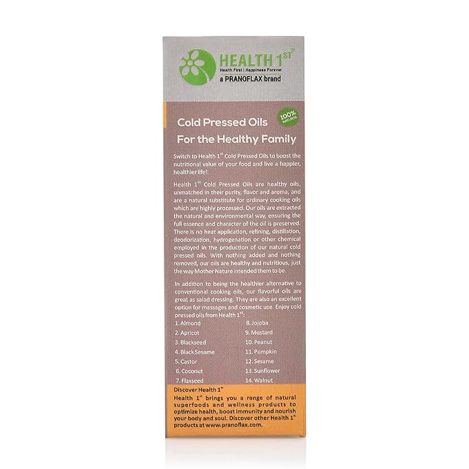 Almond Oil – Health 1st – 50ml