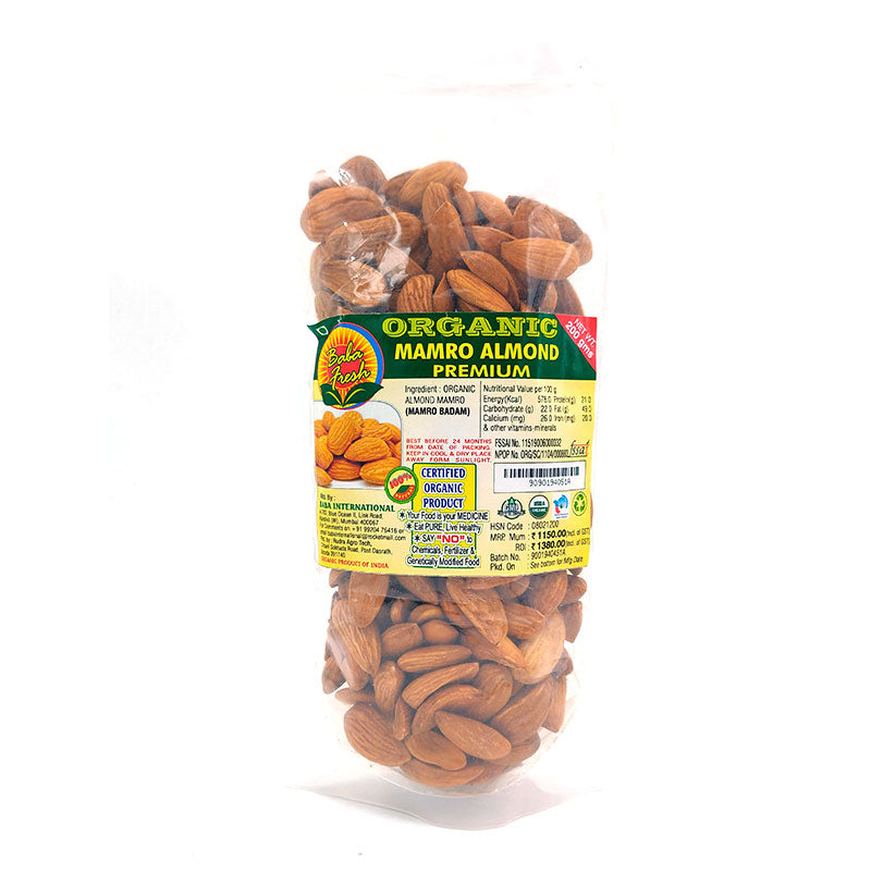 Almonds | Mamro - Baba Fresh - 200gm