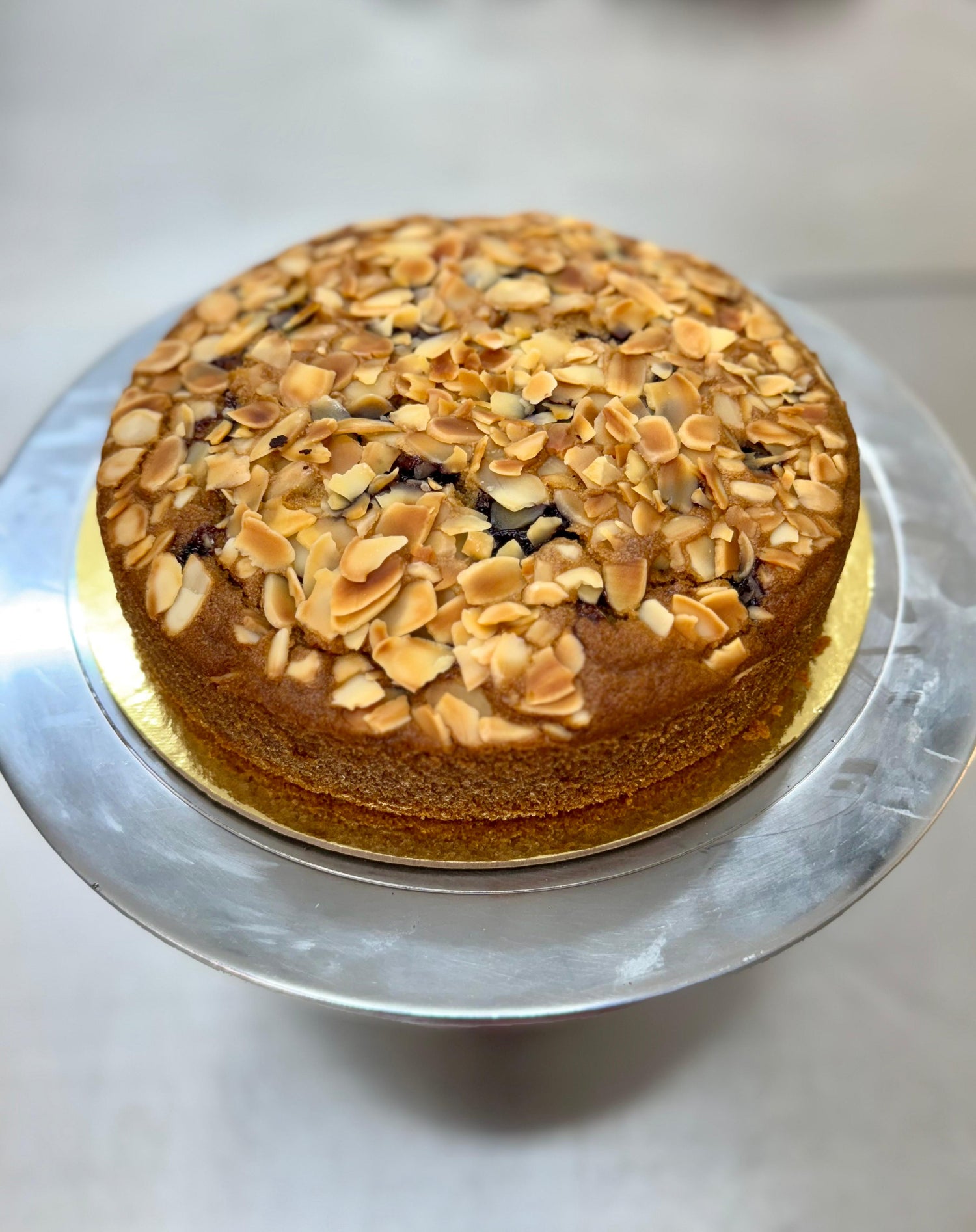 Cake | Almond Blueberry Cake - Vegan, Gluten Free & Refined Sugar Free - Nature&