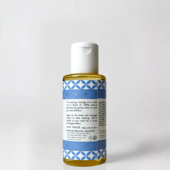 Oil | Massage Oil Relaxing -100% Natural, Vegan-Tranquil, Rejuvenating, Comforting– Maroma– 100ml