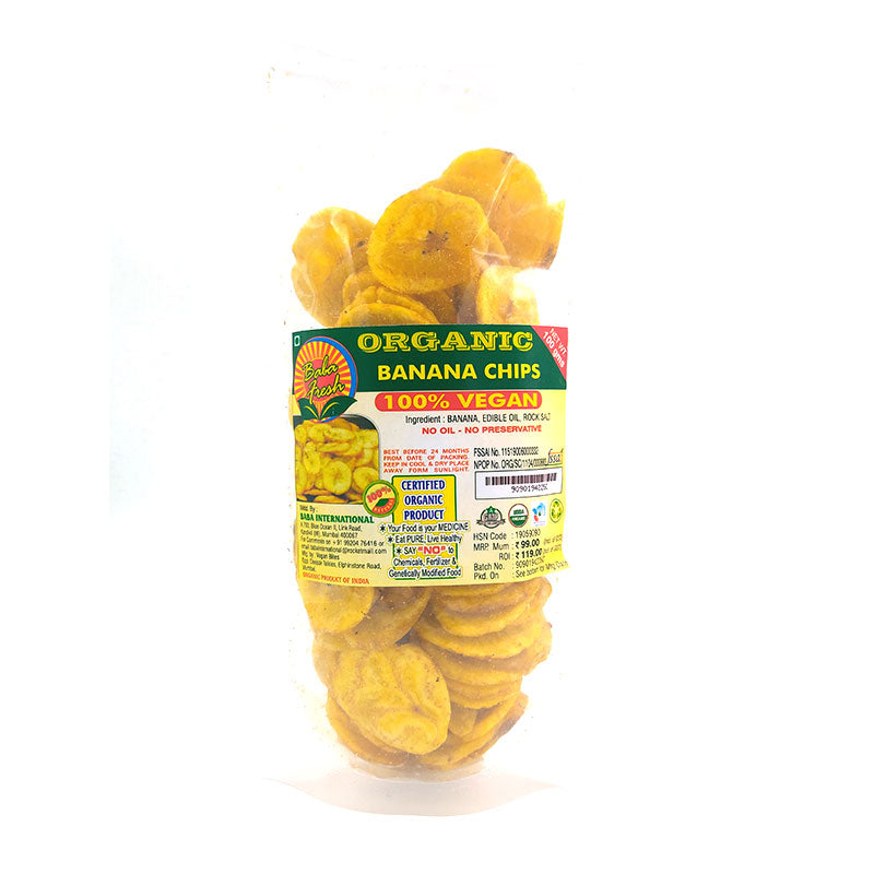 Banana Chips - No Oil - Baba Fresh - 100gm