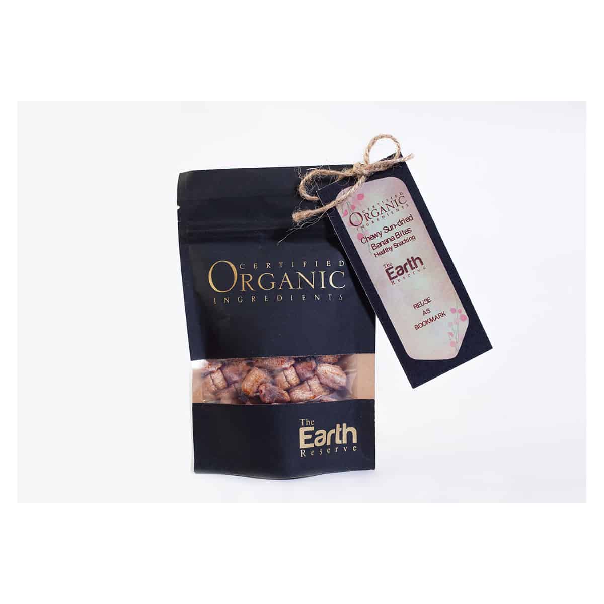 All Natural Vacuum Fried Seasoned Banana Crisps - The Earth Reserve - 50gm