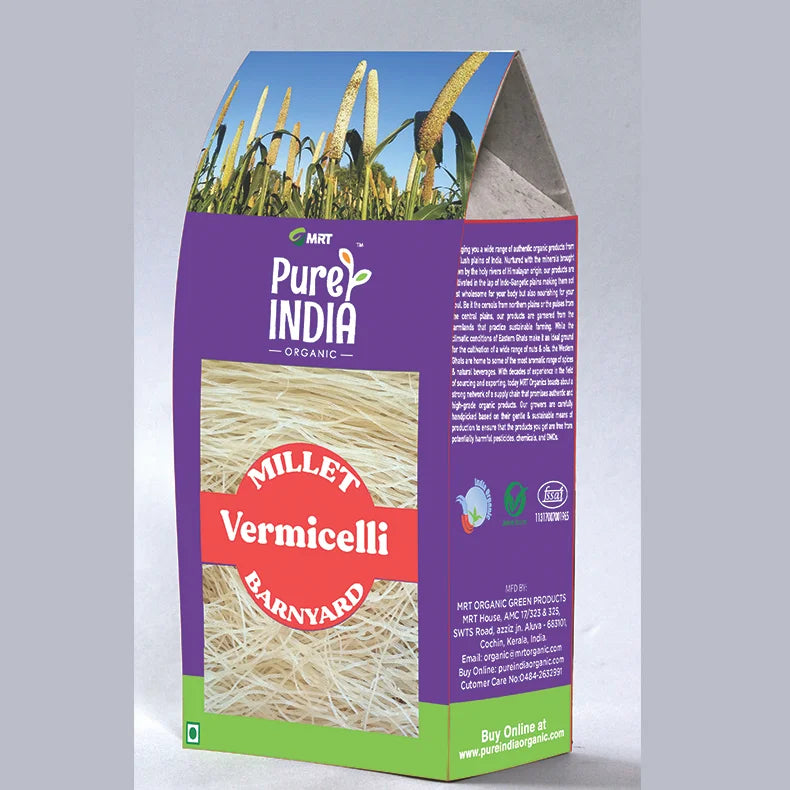 Barnyard Vermicelli | Millet Barnyard Vermicelli - MRT Organics – 150gm