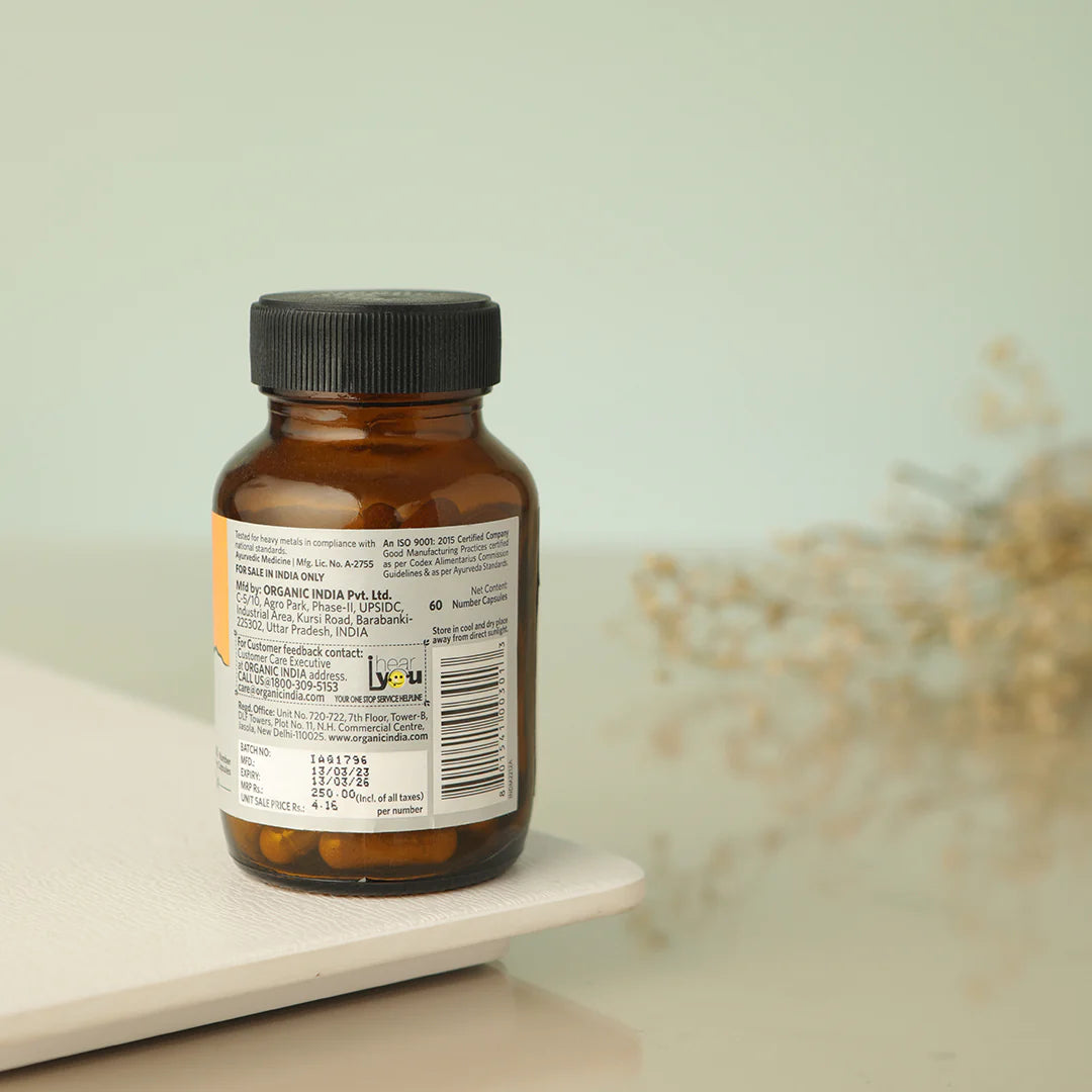 Beautiful Skin Capsules - Healthy Skin - Organic India - 60 Capsules