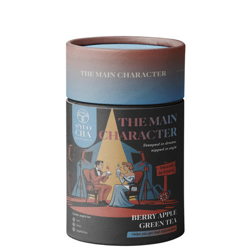 Tea |The Main Character (Berry Apple Hibiscus Green Tea for the Perfect Glow) -No Side Effects-No Artificial Coloring- No Added Preservatives - Syuo Cha - 50gm