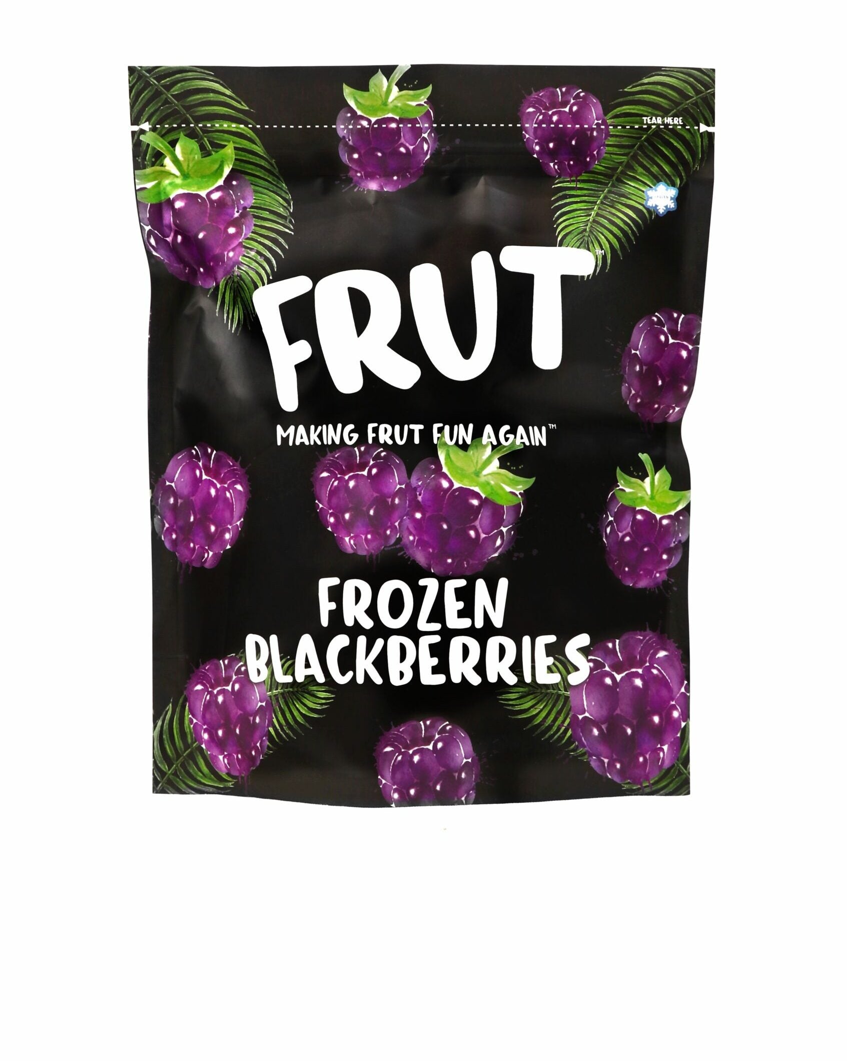Blackberries | Frozen - Whole - No Added Sugar, Flavours & No Added Preservatives - Frut - 1000gm