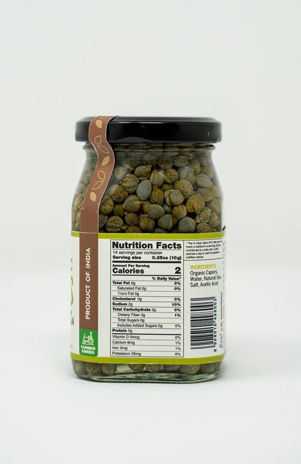 Capers in Brine Non-Pareil – Ishka Farms – 200gm