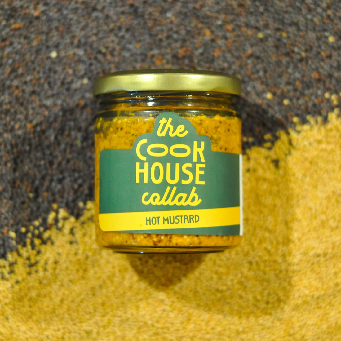 Hot Mustard | Made With Organic Ingredients - No Added Preservatives & No Additives - The Cook House Collab - 330gm