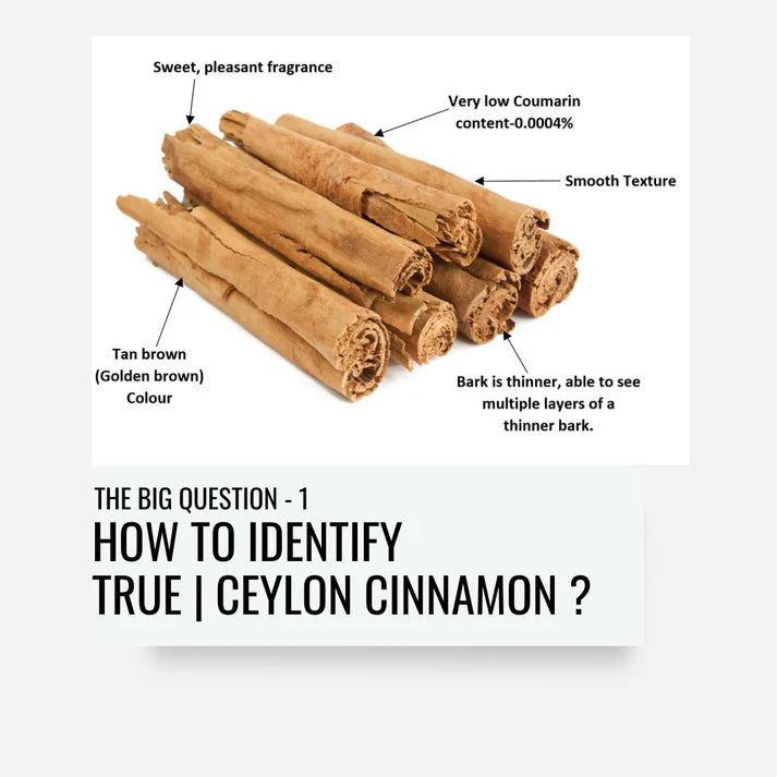 Ceylon Cinnamon Powder | Naturally Organic – Sri Lankan Cinnamon – Tarth – 50gm