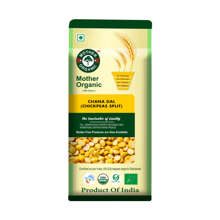 Chana Daal | USDA Organic - Mother Organic - 500gm