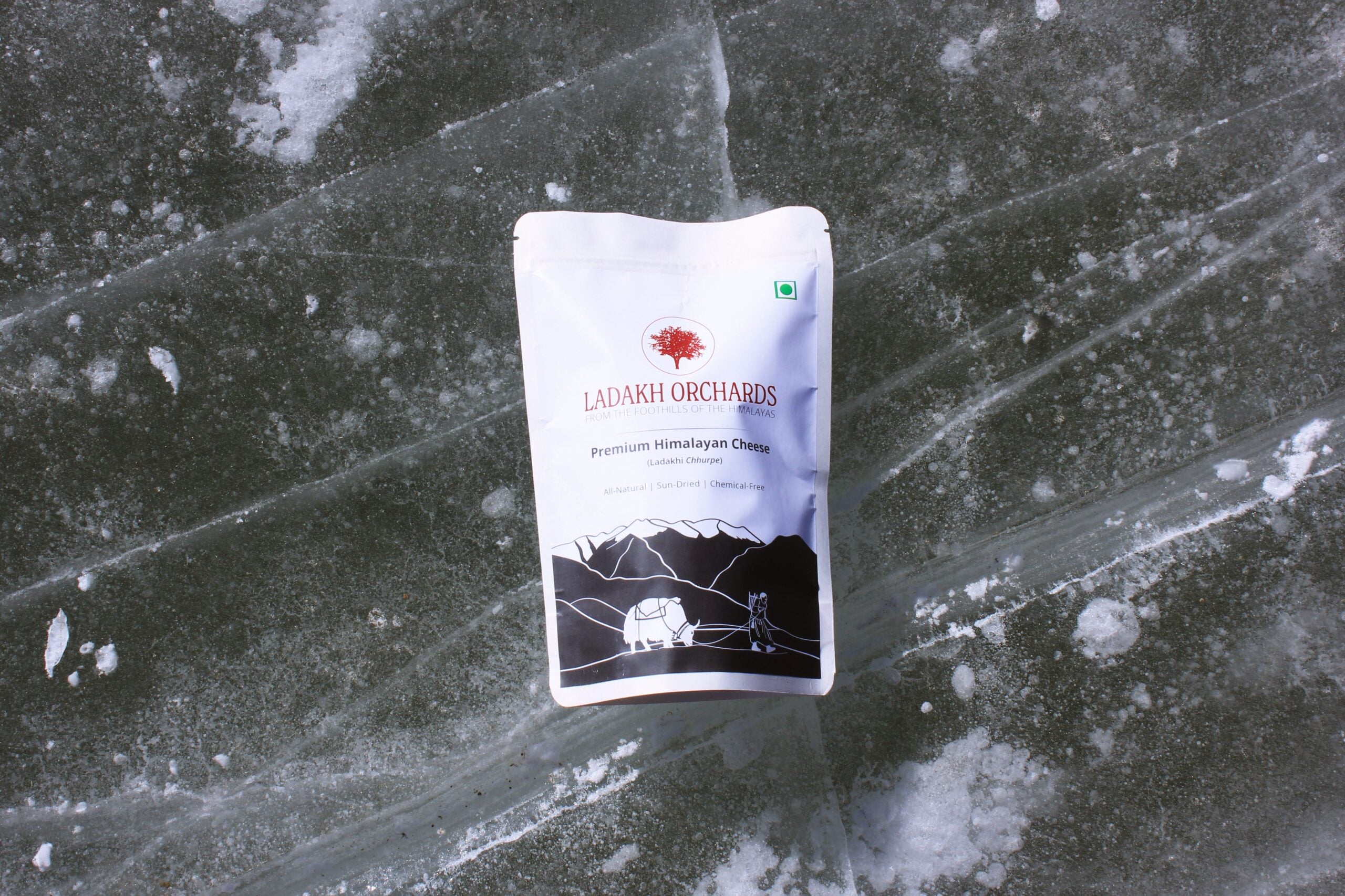 Cheese | Premium Himalayan Cheese (Ladakhi Chhurpe) - From The Foothills Of The Himalayas - Sun Dried - All Natural & Chemical Free - Ladakh Orchards - 200gm