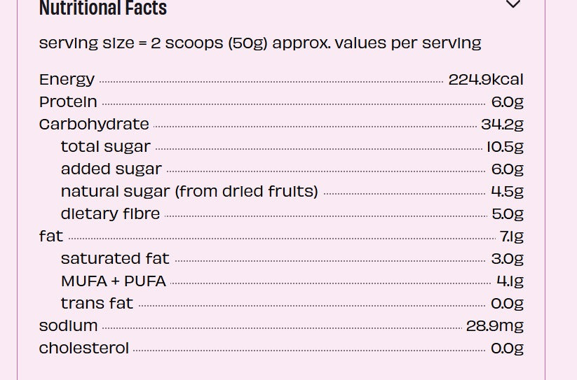 Muesli | Choco Fruit Crunch – Gluten Free, No Preservatives, No Added Flavor & No Artificial Sweetener – The Whole Truth – 750gm