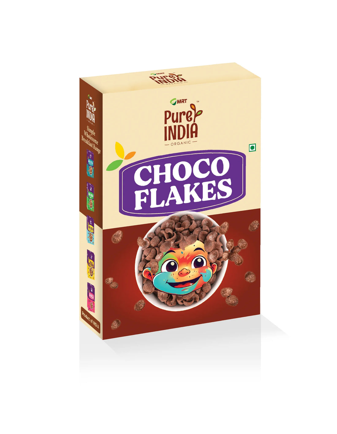 Flakes | Choco Flakes – High In Antioxidant & Whole Grain RIch - No Added Preservatives – Mrt Organic – 500gm