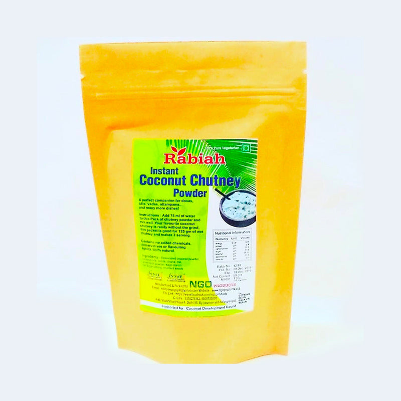 Coconut Chutney Powder - Rabiah - 50gm