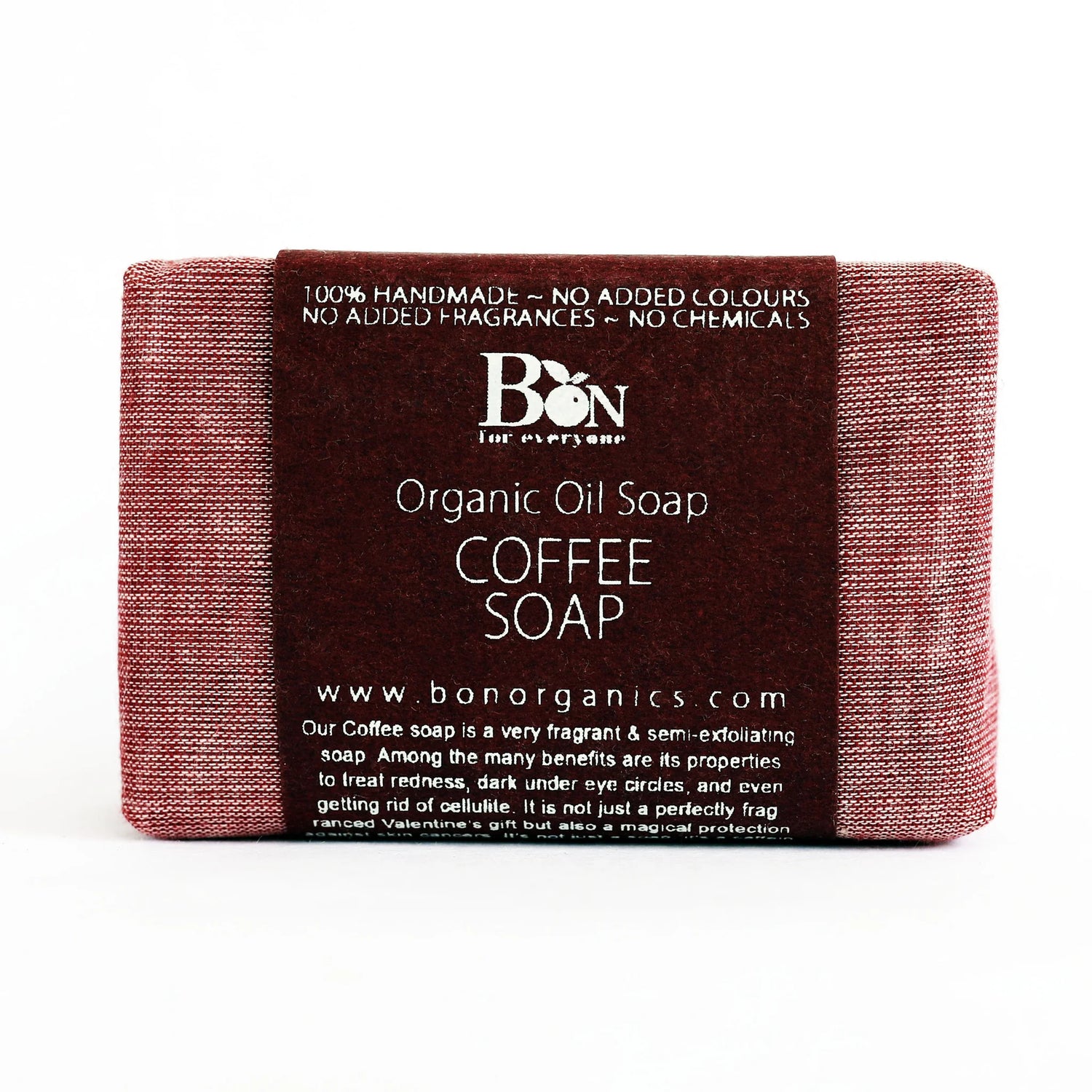 Soap | Oil Soap – Coffee Soap - Bon Organics – 100gm