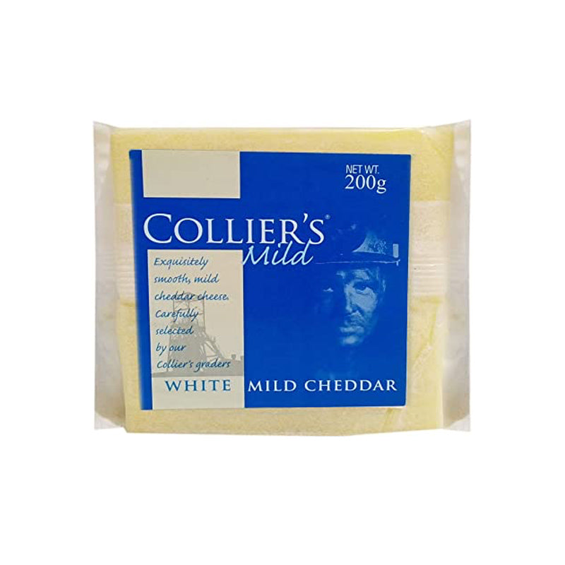 White Mild Cheddar Cheese - Collier&