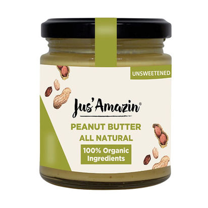 Organic Peanut Butter Unsweetened - Jus&
