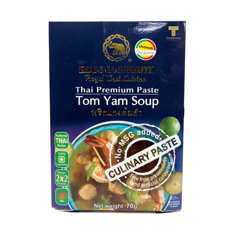 Tom Yam Soup Paste - Blue Elephant Thai - 70gm