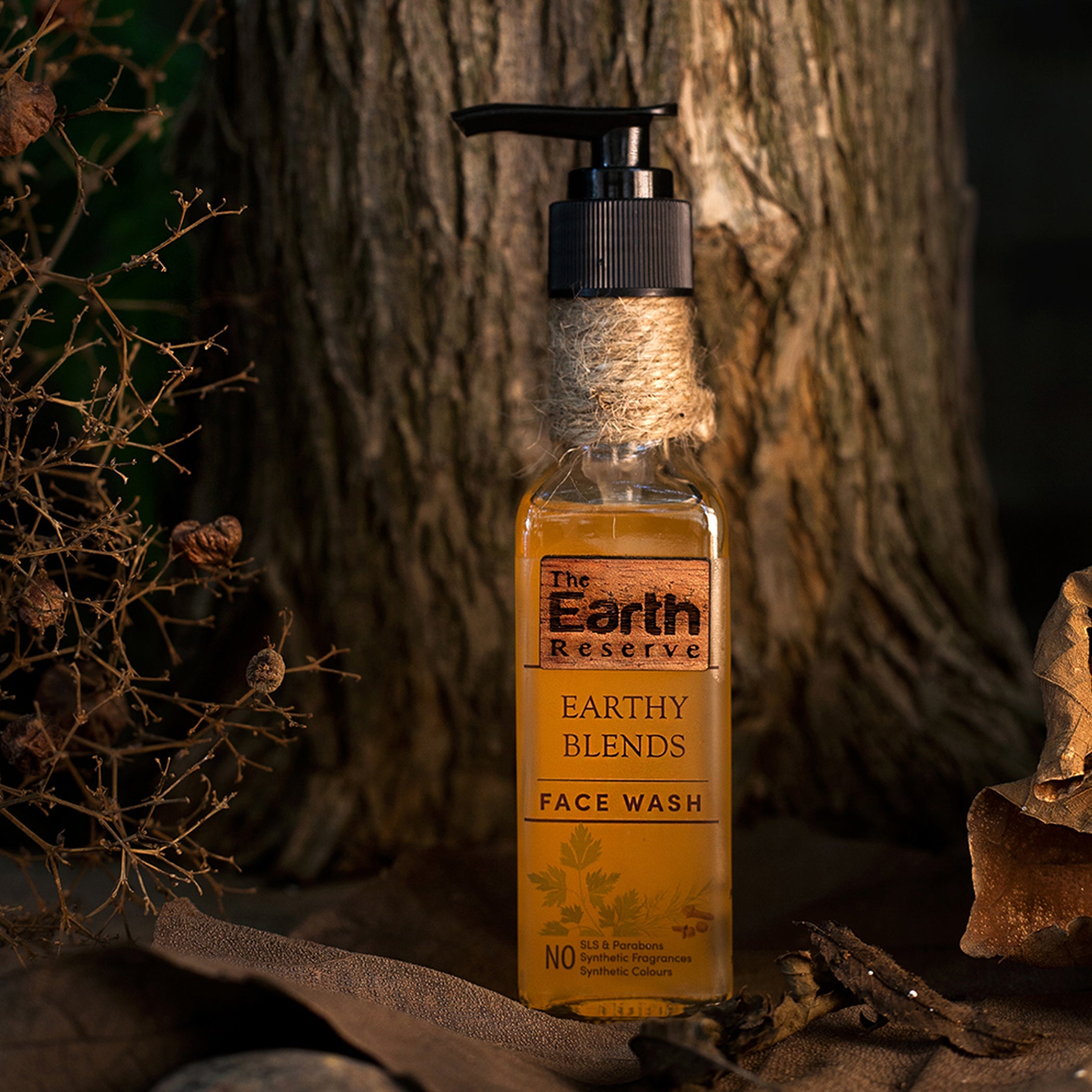 Face Wash | Earthy Blends - Spice Mix - Parabens Free, No Synthetic & No Added Chemical - The Earth Reserve - 100ml