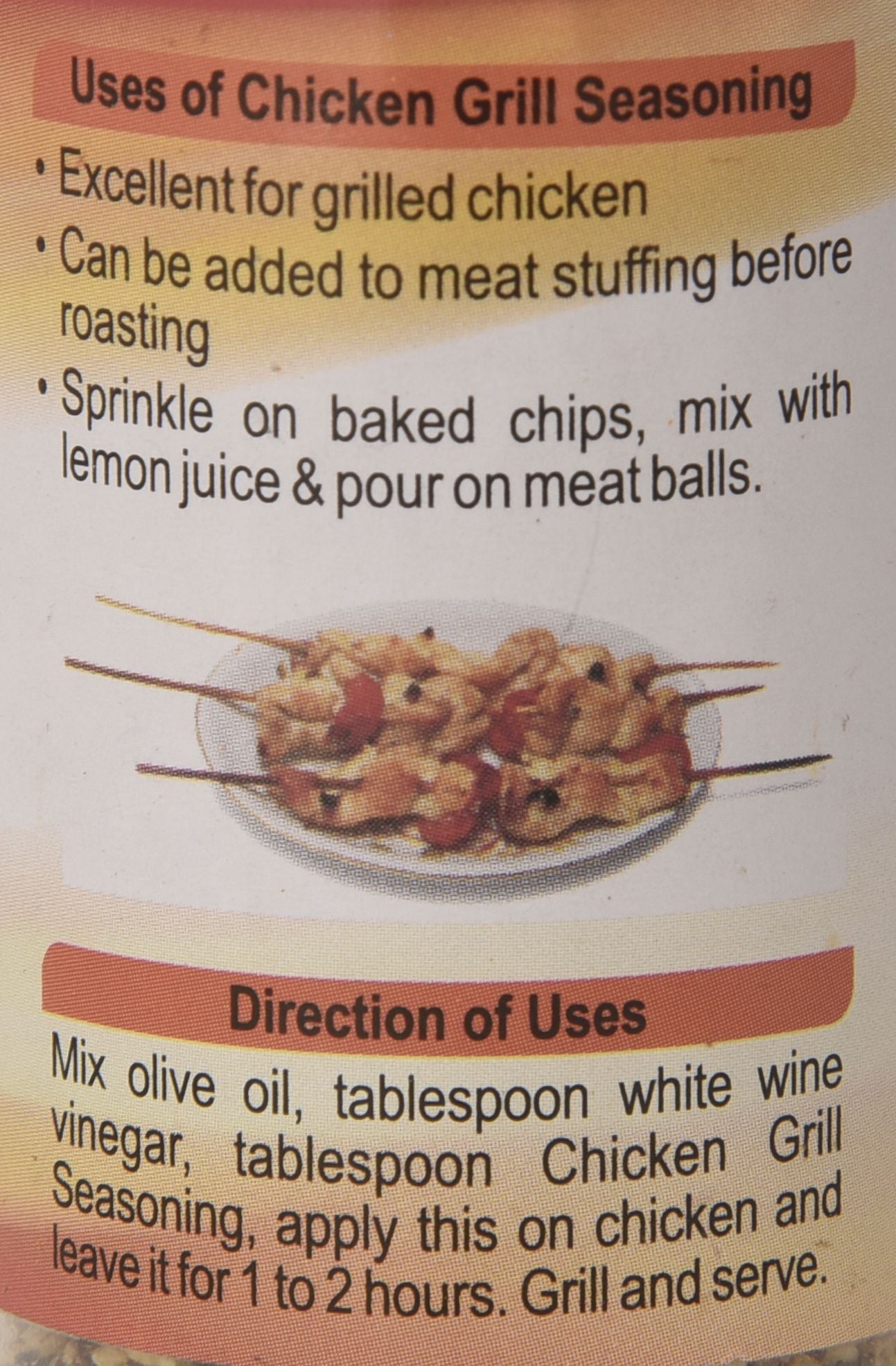 Chicken Grill Seasoning - Aum Fresh - 30gm