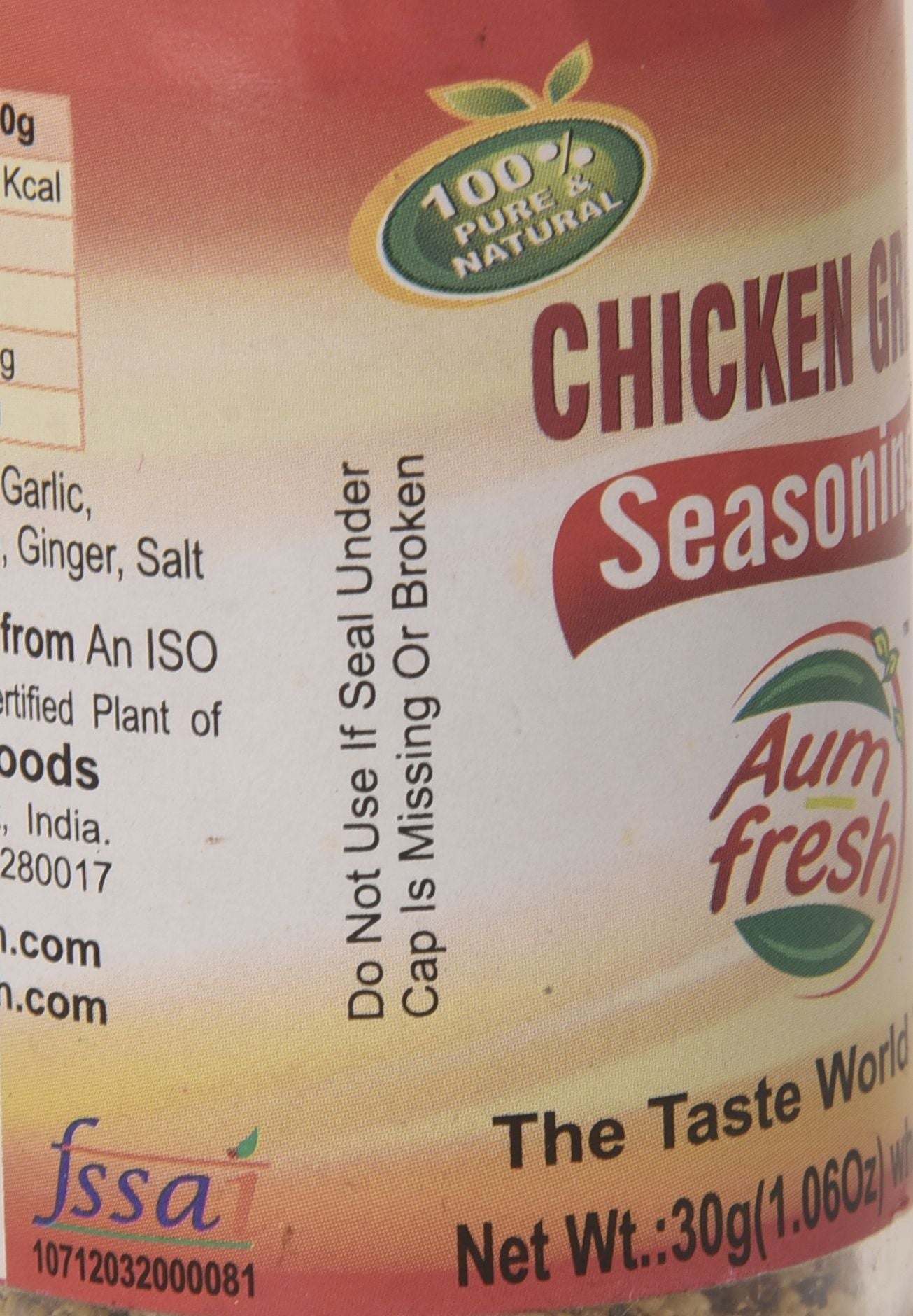 Chicken Grill Seasoning - Aum Fresh - 30gm