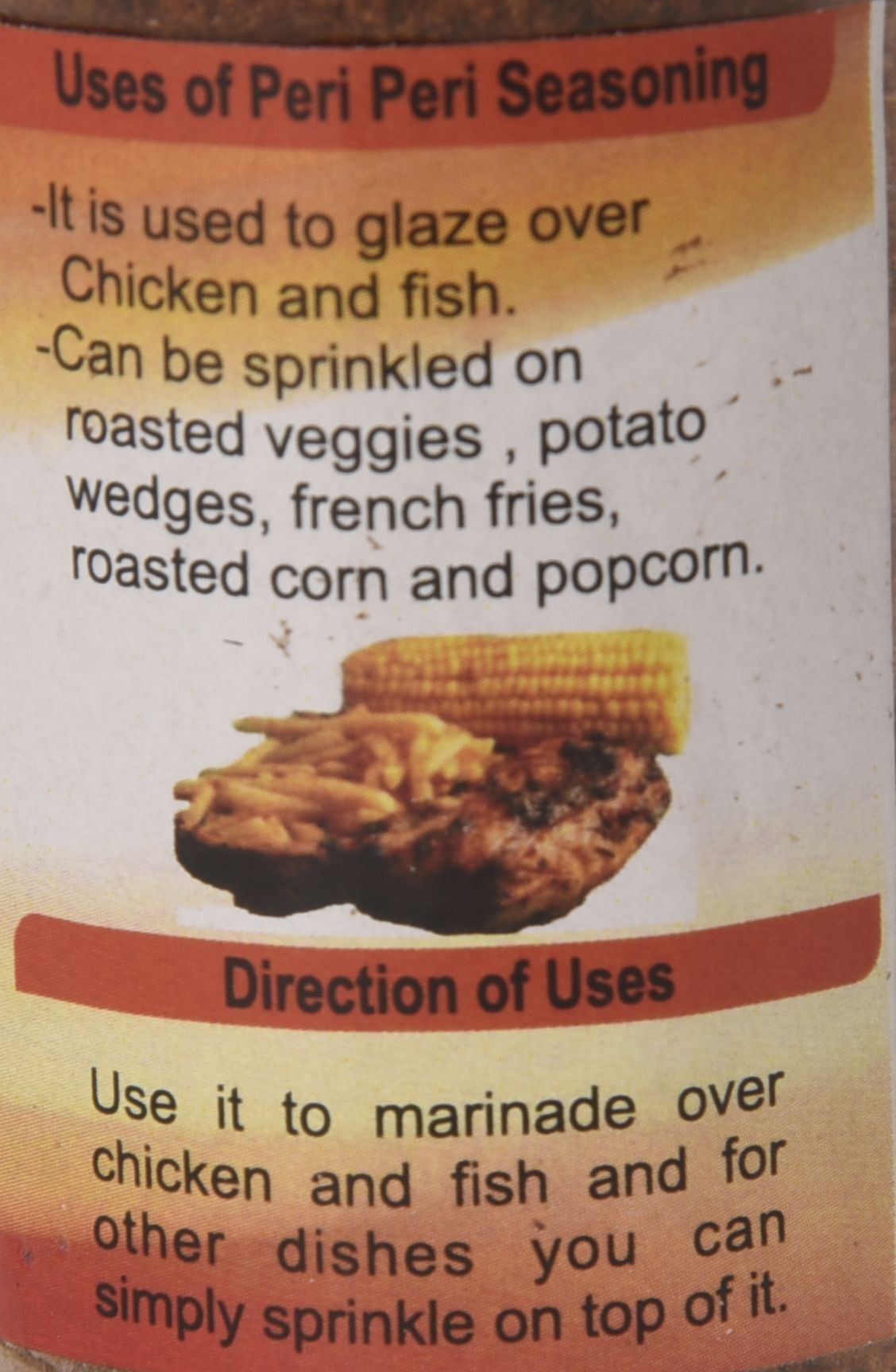 Peri Peri Seasoning - Aum Fresh - 30gm