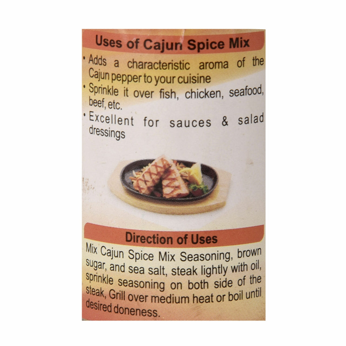 Cajun Spice Mix - Aum Fresh - 35gm