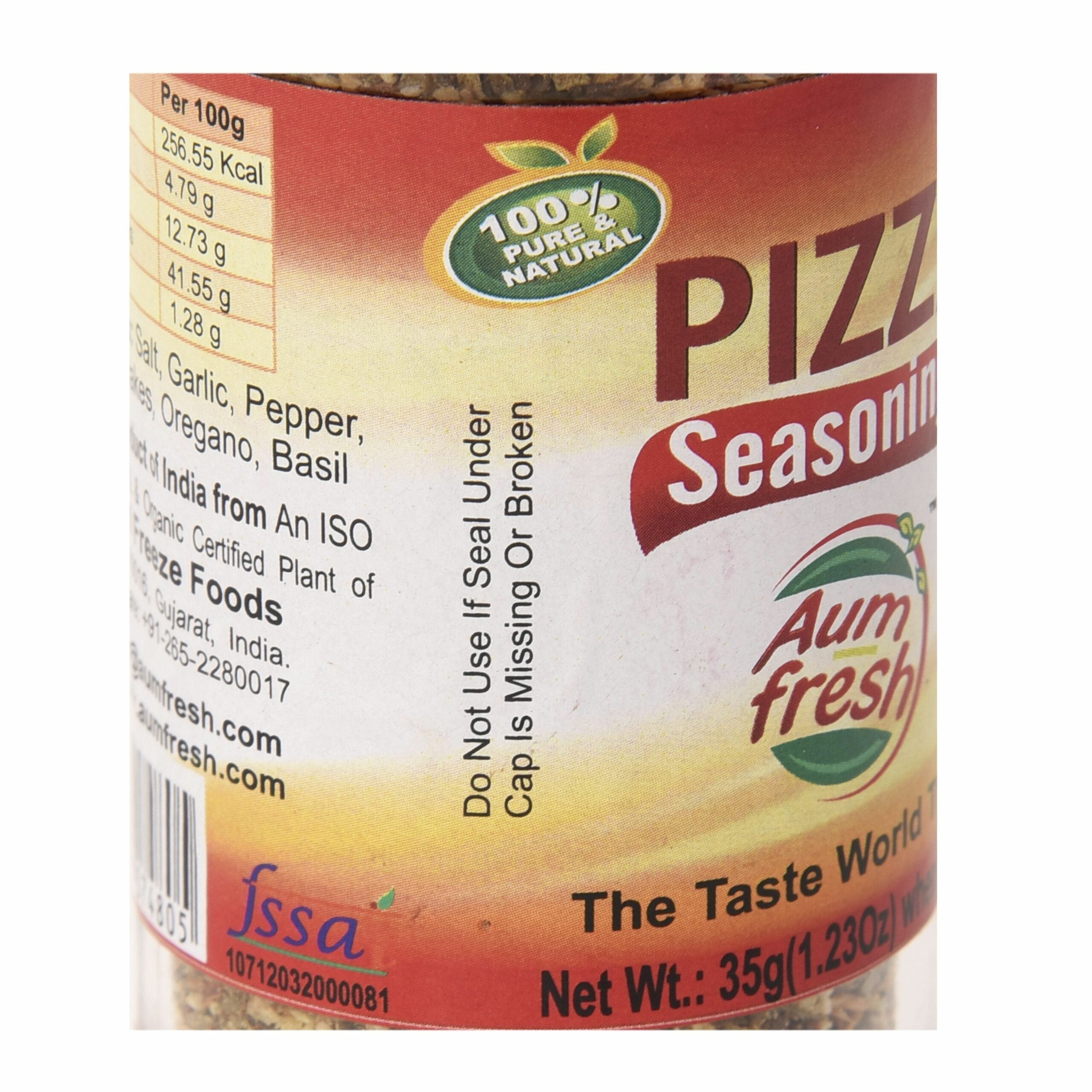 Pizza Seasoning - Aum Fresh - 35gm