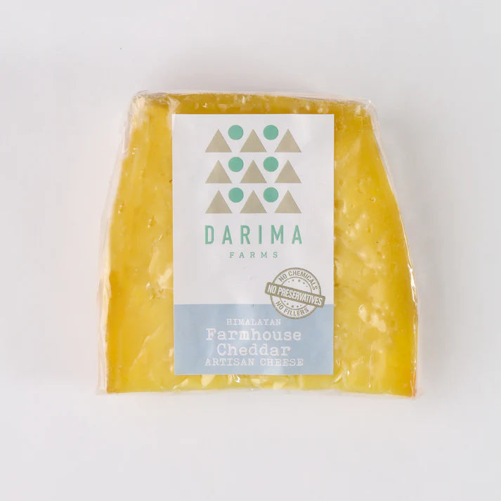 Himalayan Farmhouse Cheddar Cheese - Pasteurized - Darima - 200gm