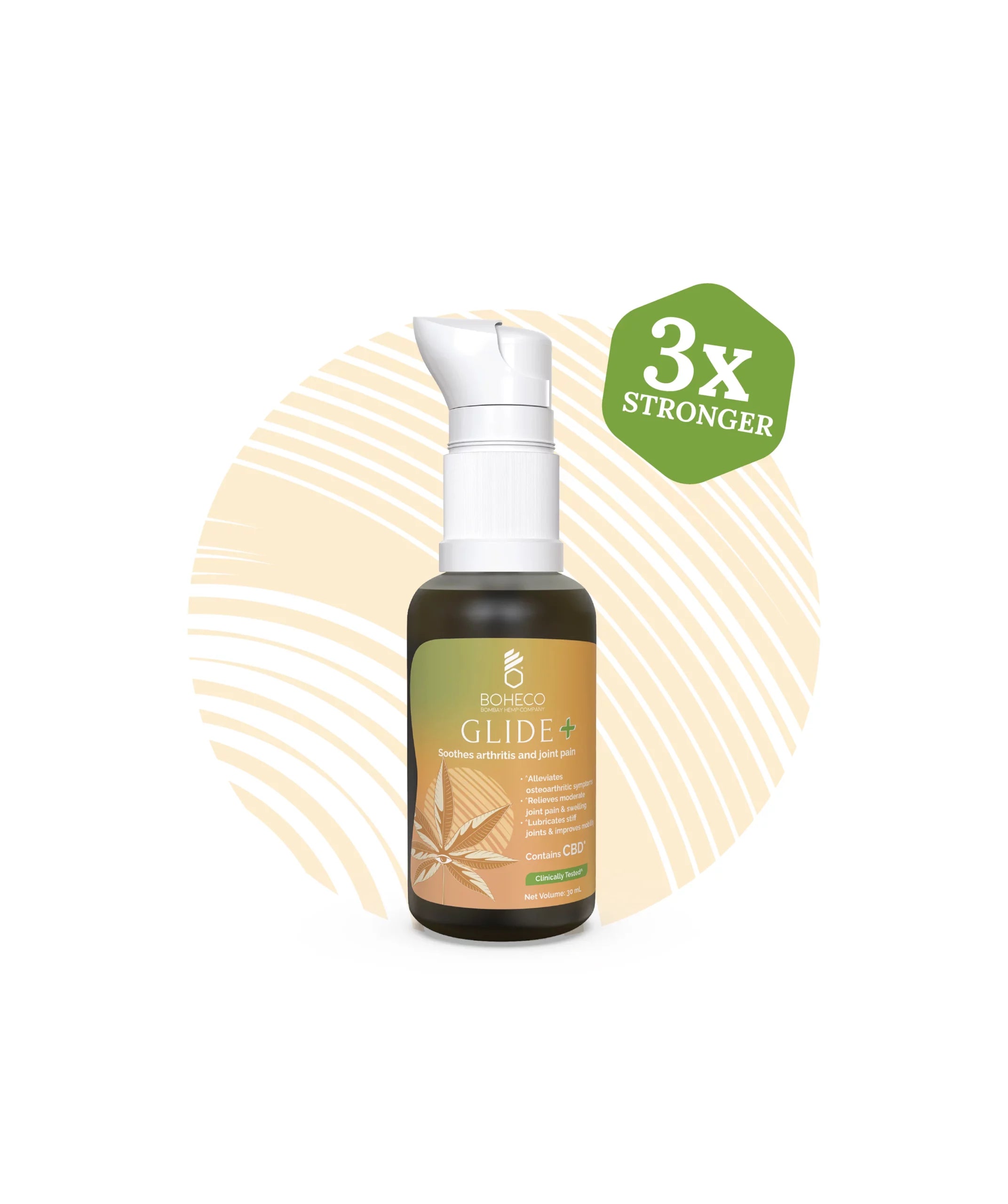 Joint Pain Oil | Glide + - Soothes Arthritis And Joint Pain – Natural - Plant Based – Non Toxic & No Additives – Boheco – 30ml
