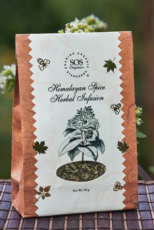 Himalayan Spice Herbal Infusion -No preservatives- SOS Organics - 50gm