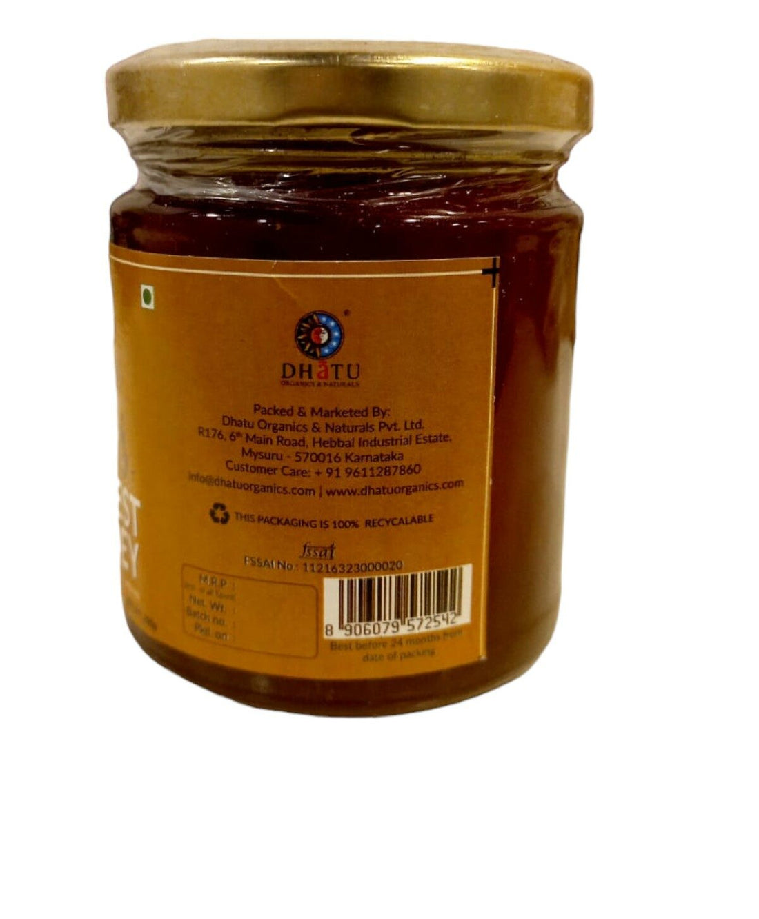 Forest Honey - Unrefined – Dhatu Organic – 250gm