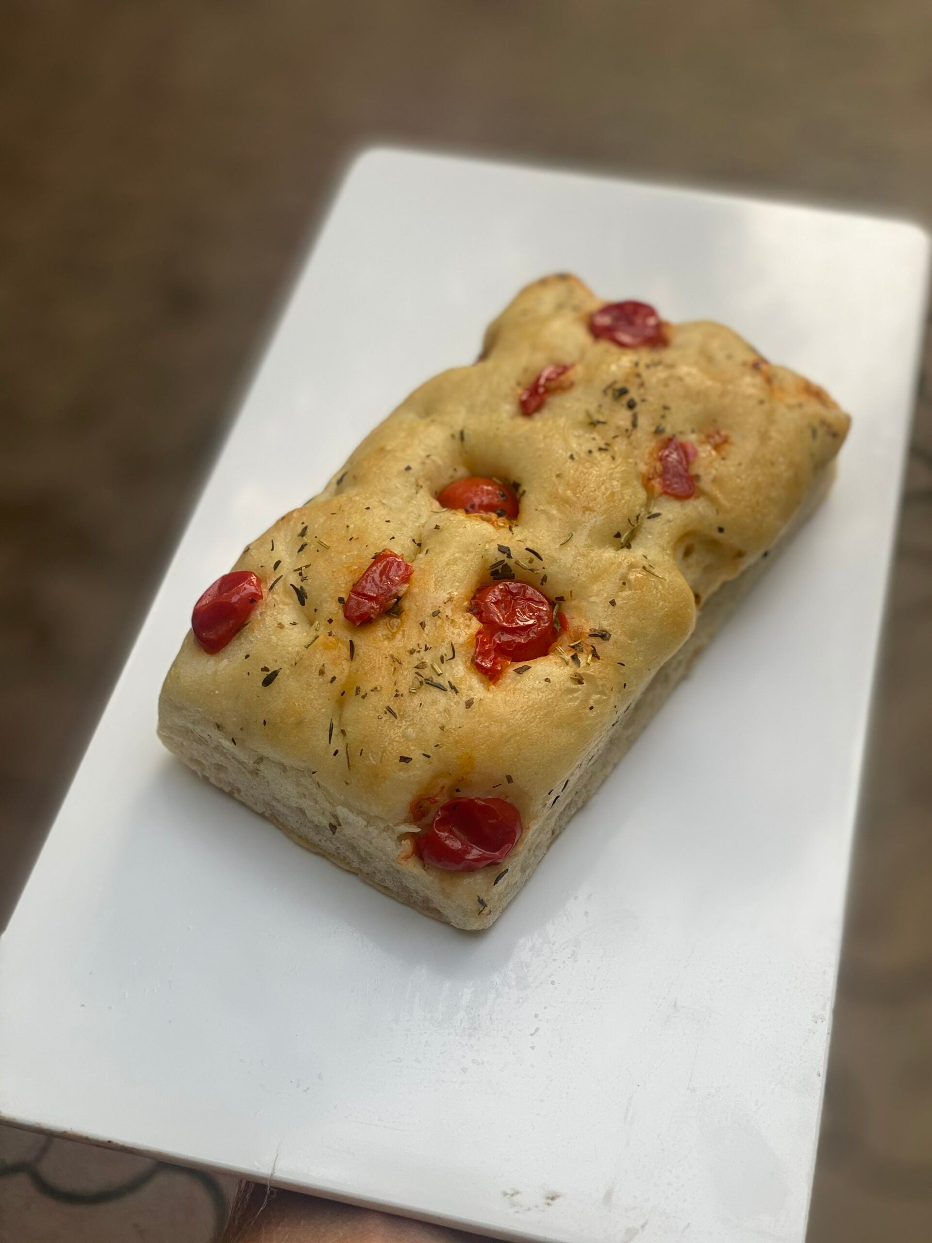 Baby Tomato Foccia | No Bread Improver, Emulsifiers, Stabiliser, No Preservatives & No Flavour Enhancer Or No Refined Sugar - Nature&