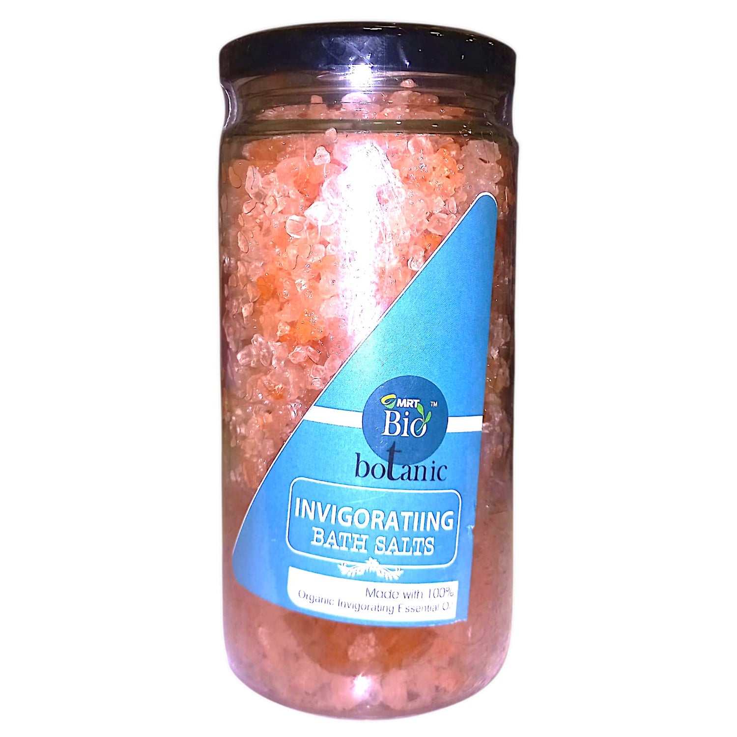 Bath Salts | Invigorating Bath Salts (Made With 100% Organic Invigorating Essential Oil) - Mrt Organic - 450gm