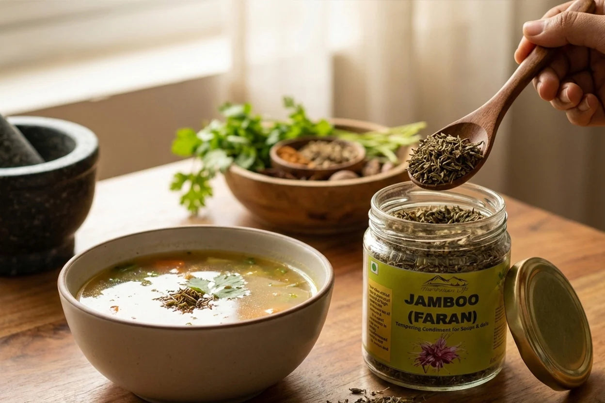 Jamboo (Faran) - Certified Organic Farms in Uttarakhand - The Pahari Life - 100gm
