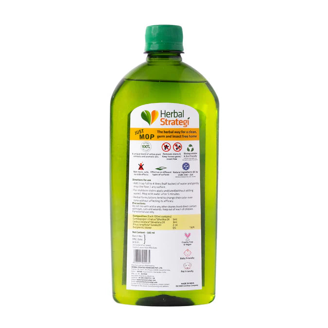 Just Mop Floor Cleaner - Herbal Strategi - 500ml