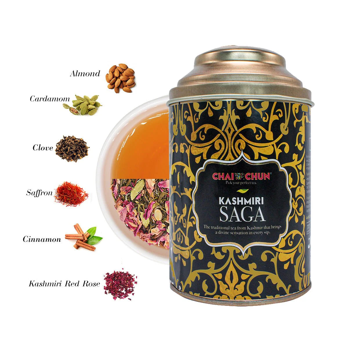 Tea | Kashmiri Saga - Chai Chun - 75gm