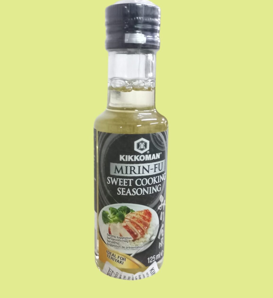 Mirin Fu | Sweet Cooking Seasoning - Ideal For Teriyaki - Vegan - Kikkoman - 125ml