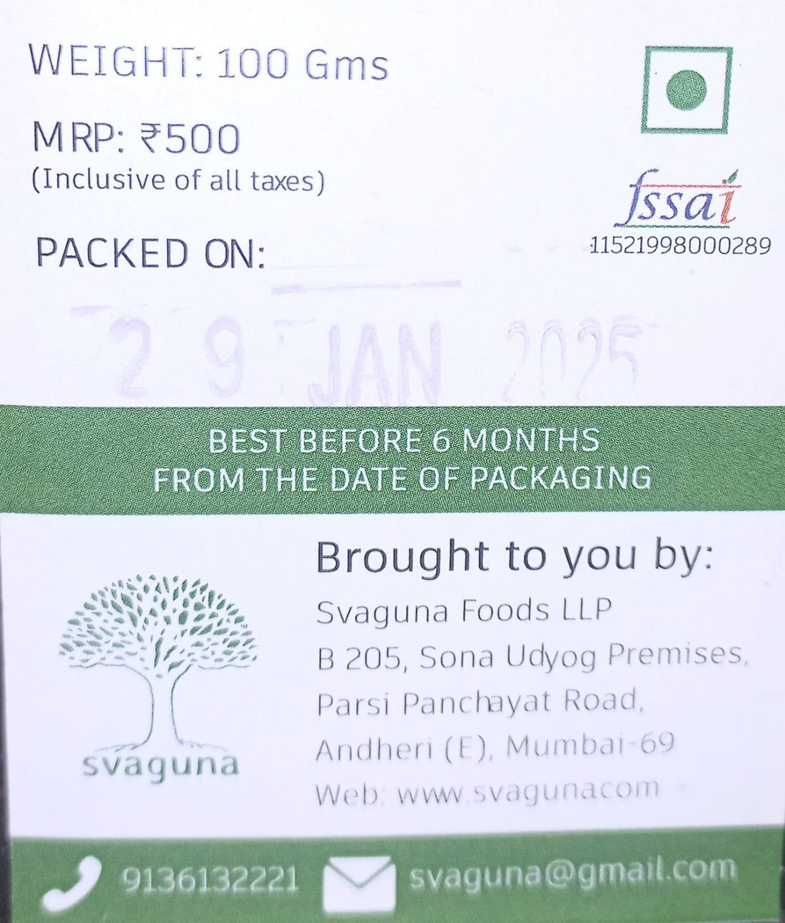 Mulberry | Sun Dried – No Preservatives & No Artificial Coloring – Svaguna – 100gm