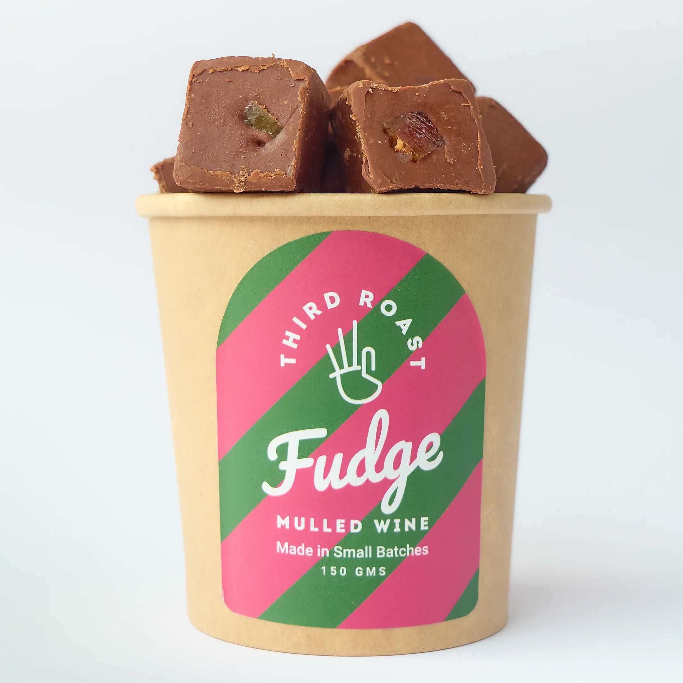 Fudge | Mulled Wine Fudge - Made in Small Batches - Third Roast - 150gm