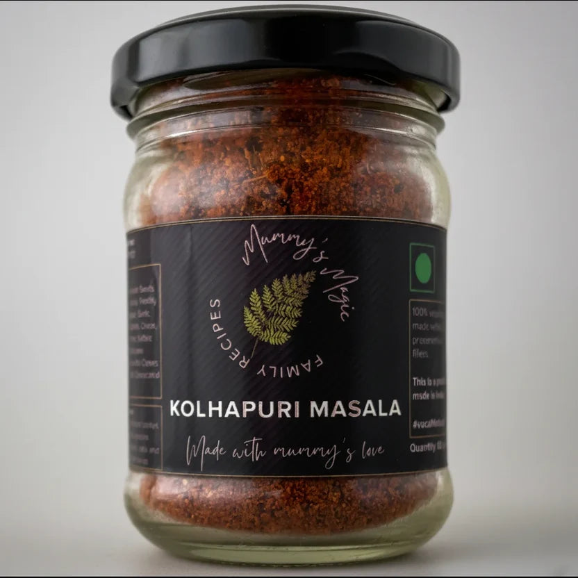 Seasoning | Kolhapuri Masala- Vegan -Handcrafted flavour - No Preservatives or artificial additives – Mummy&