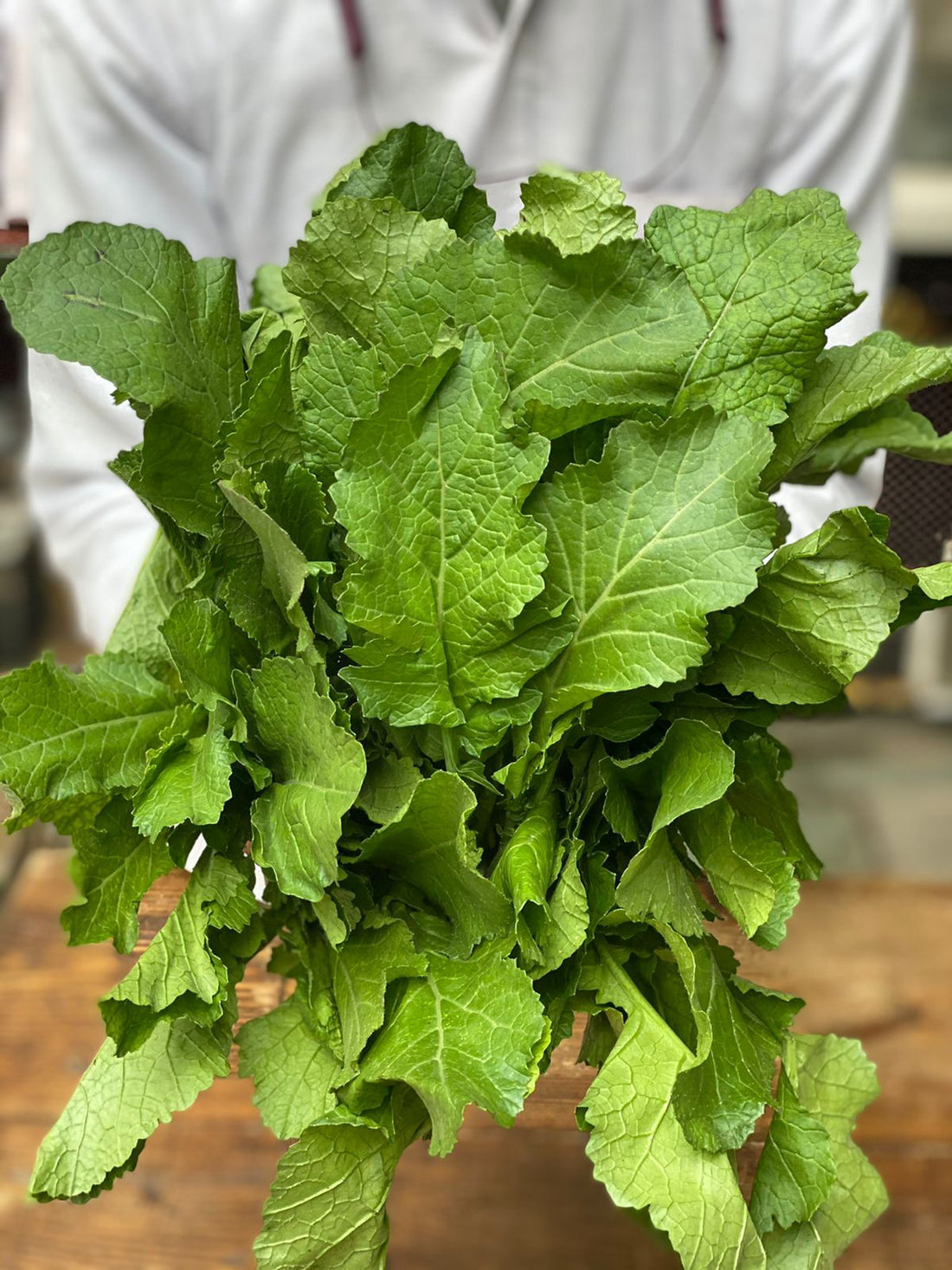Mustard Leaves (Sarso) (Sonipat) | Rich In Vitamin B1, B3 & B6 – Certified Organic