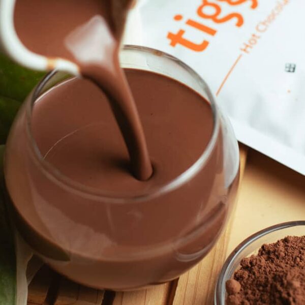 Chocolate Mix | Dark Hot Chocolate Mix - Vegan, Gluten Free & Chemical Free - Tiggle – Make 1 Cup - 20gm