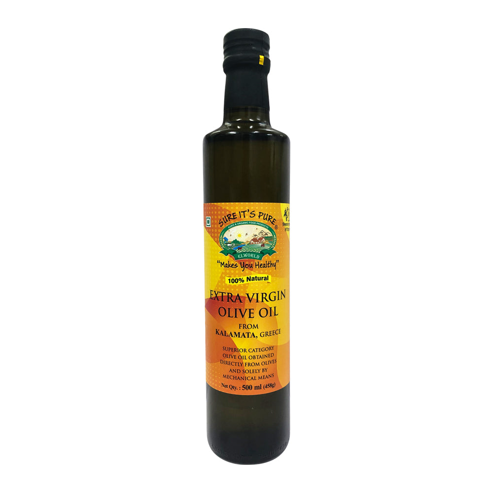 Olive Oil | Extra Virgin - Greece - Elworld Organic - 500ml