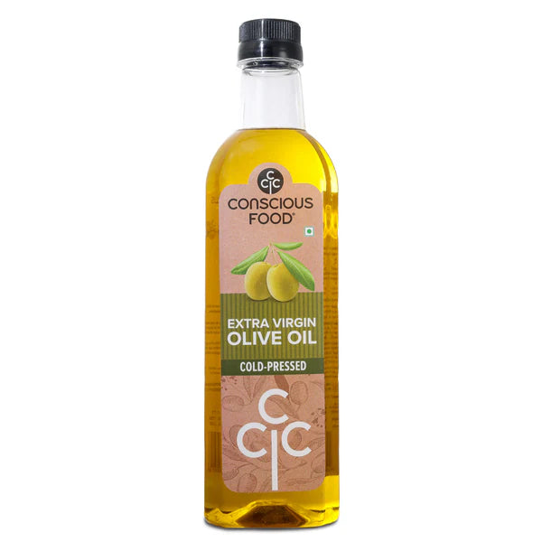 Olive Oil | Extra Virgin – Cold Pressed – Natural – Rich In Antioxidants & Cholesterol Free – Conscious Food – 1000ml