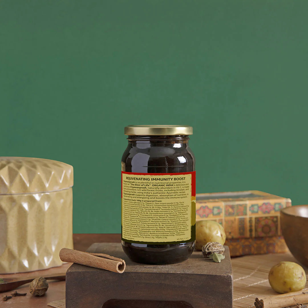 Chyawanprash | Certified Organic – Rejuvenating Immunity Boost – Organic India – 500gm