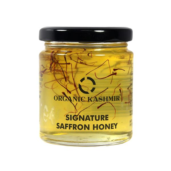 Signature Saffron Organic Honey - Organic Kashmir - 250gm